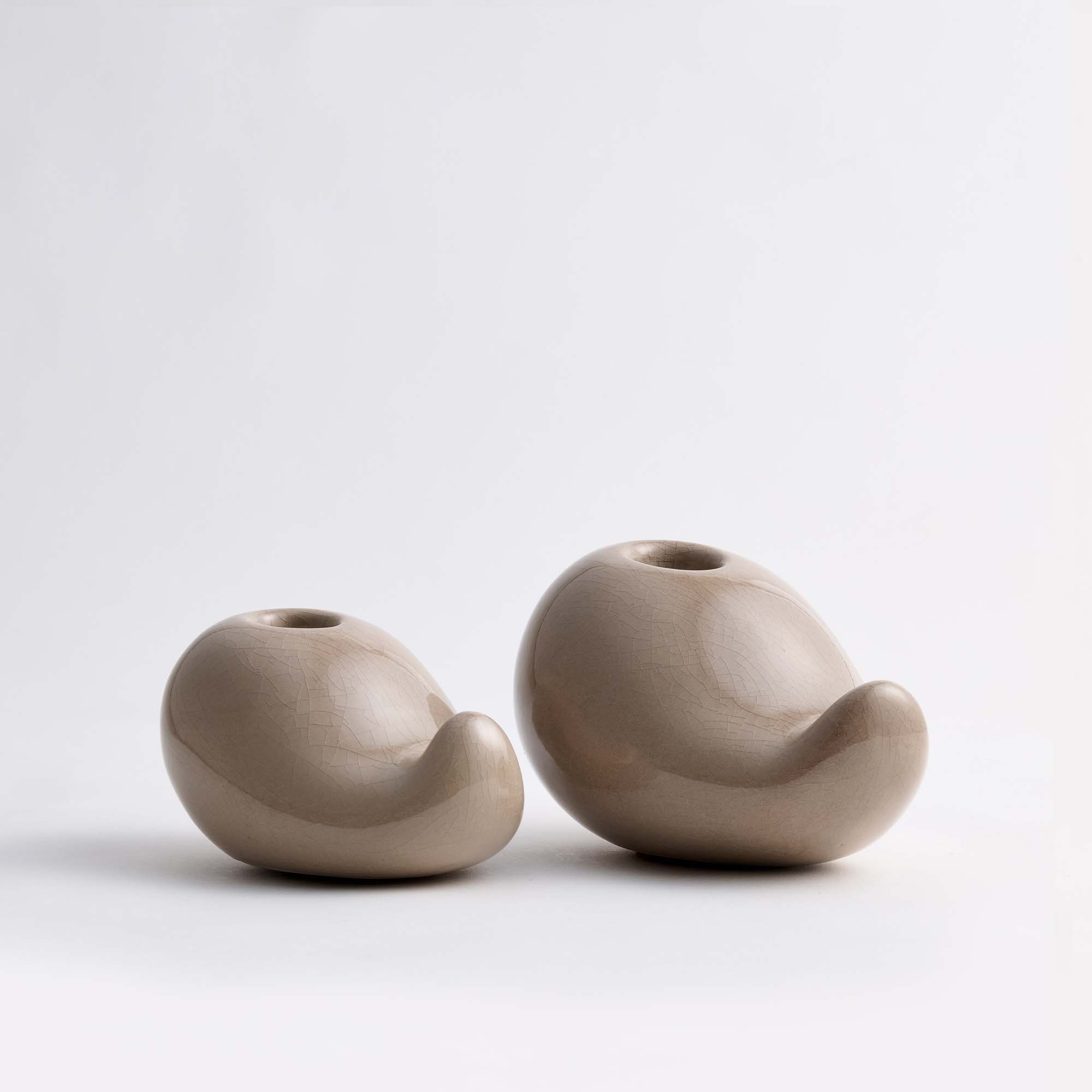 Ritual Gift Set – Candlestick Holder - Grey