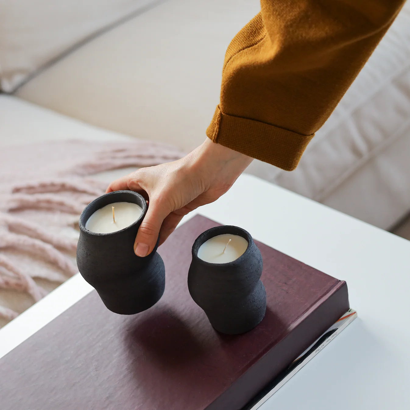 Soa Soy Candle Set of 2 – French Vanilla & Lavender