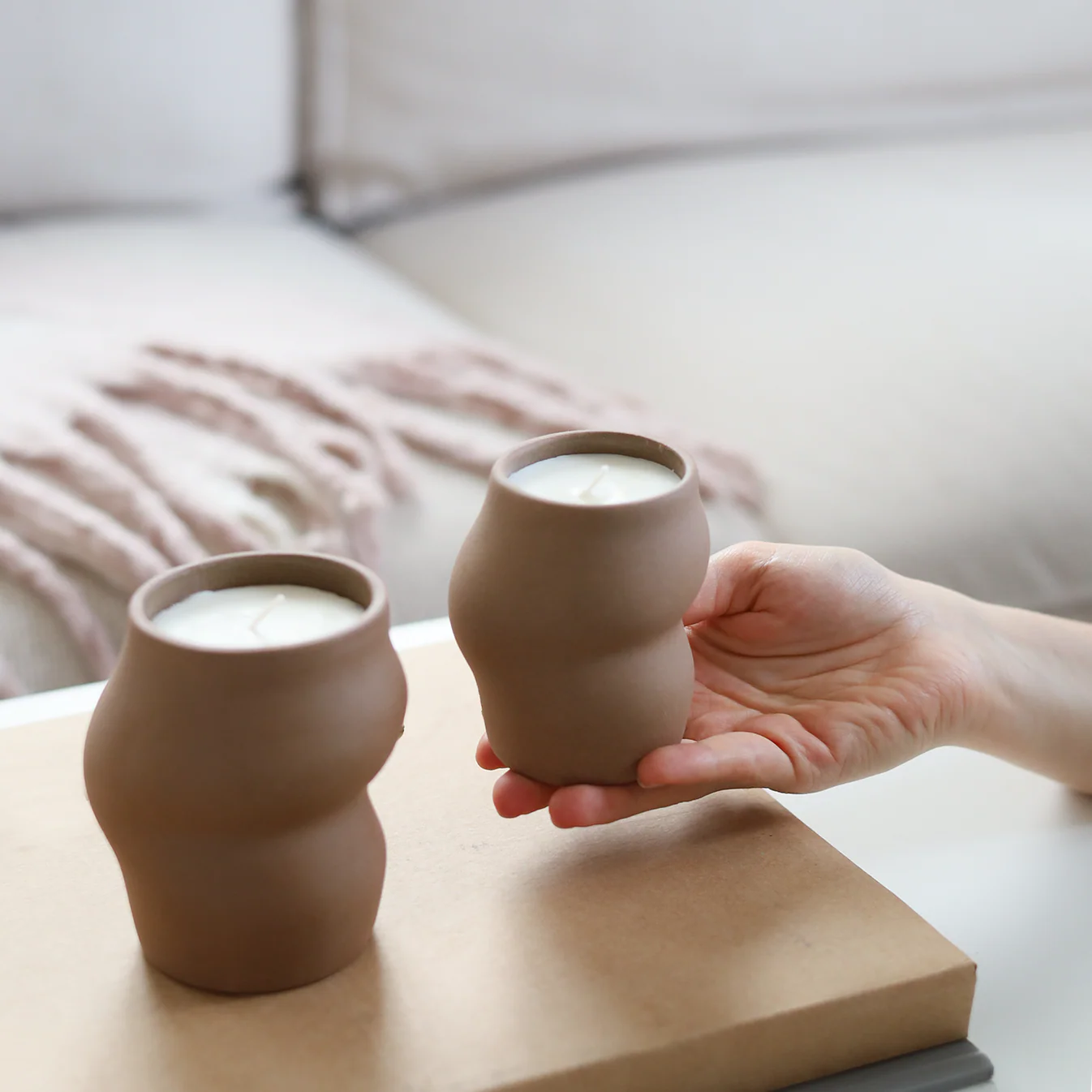 Soa Soy Candle Set of 2 – French Vanilla & Lavender