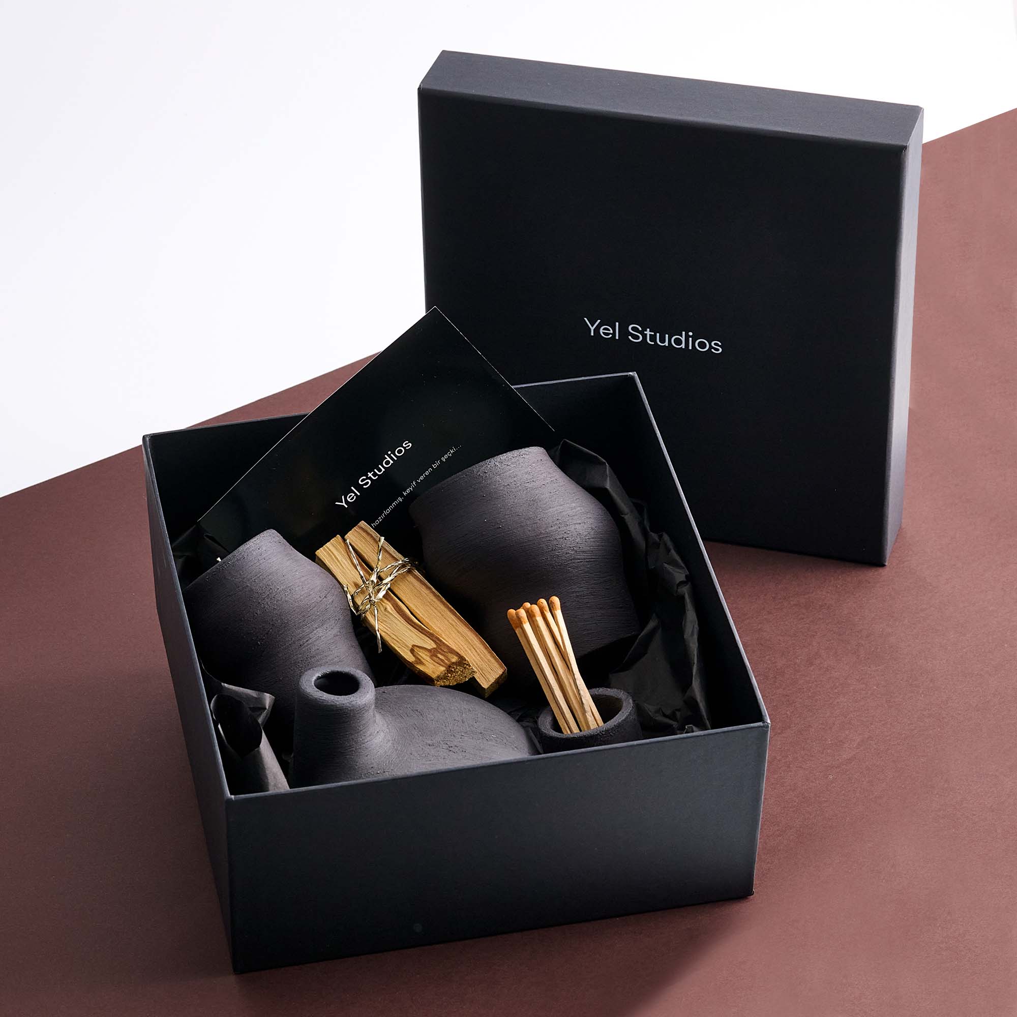 Ritual Gift Set – Candle Holder & Incense Holder