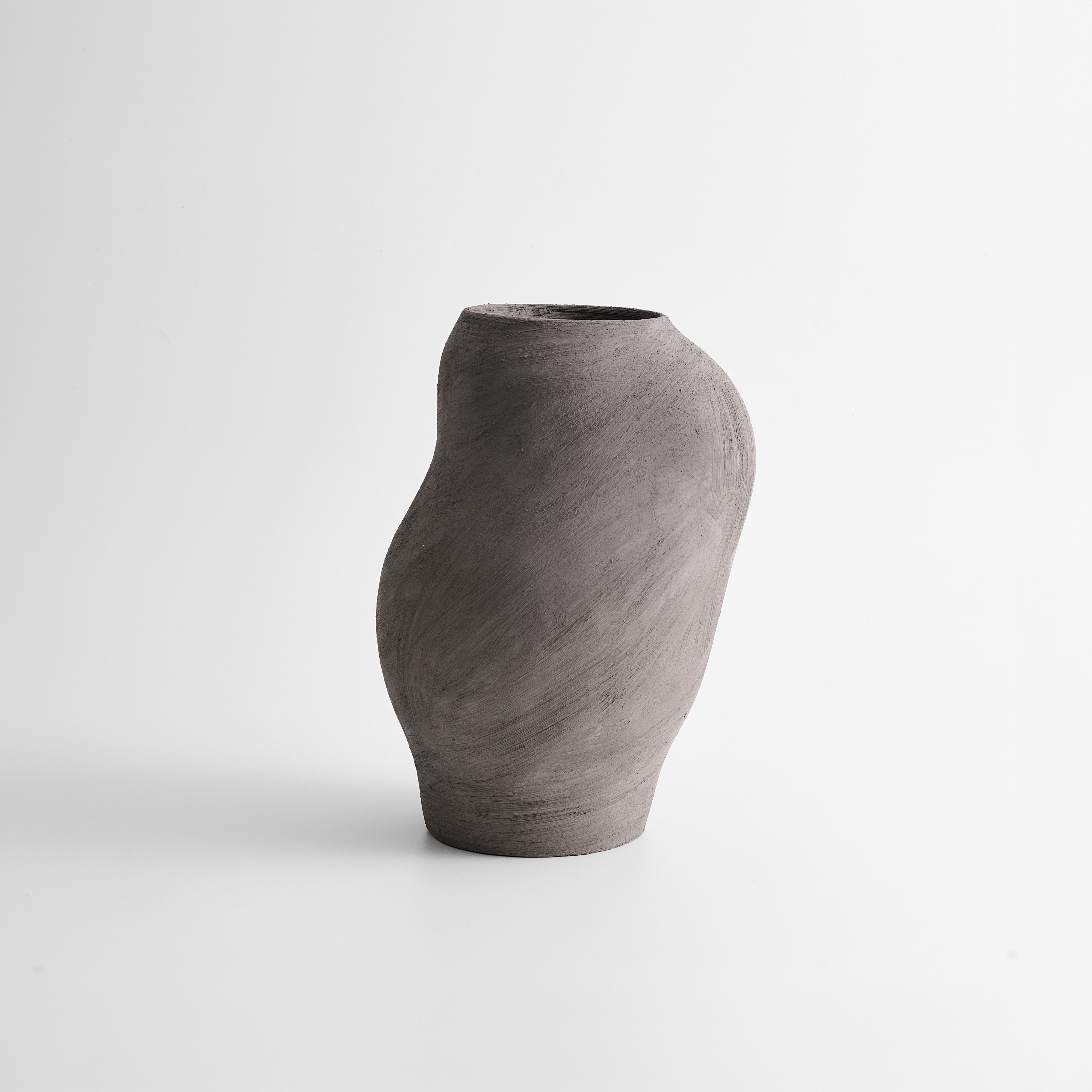 Soaura - Vase & Soa - Candle Set - Anthracite