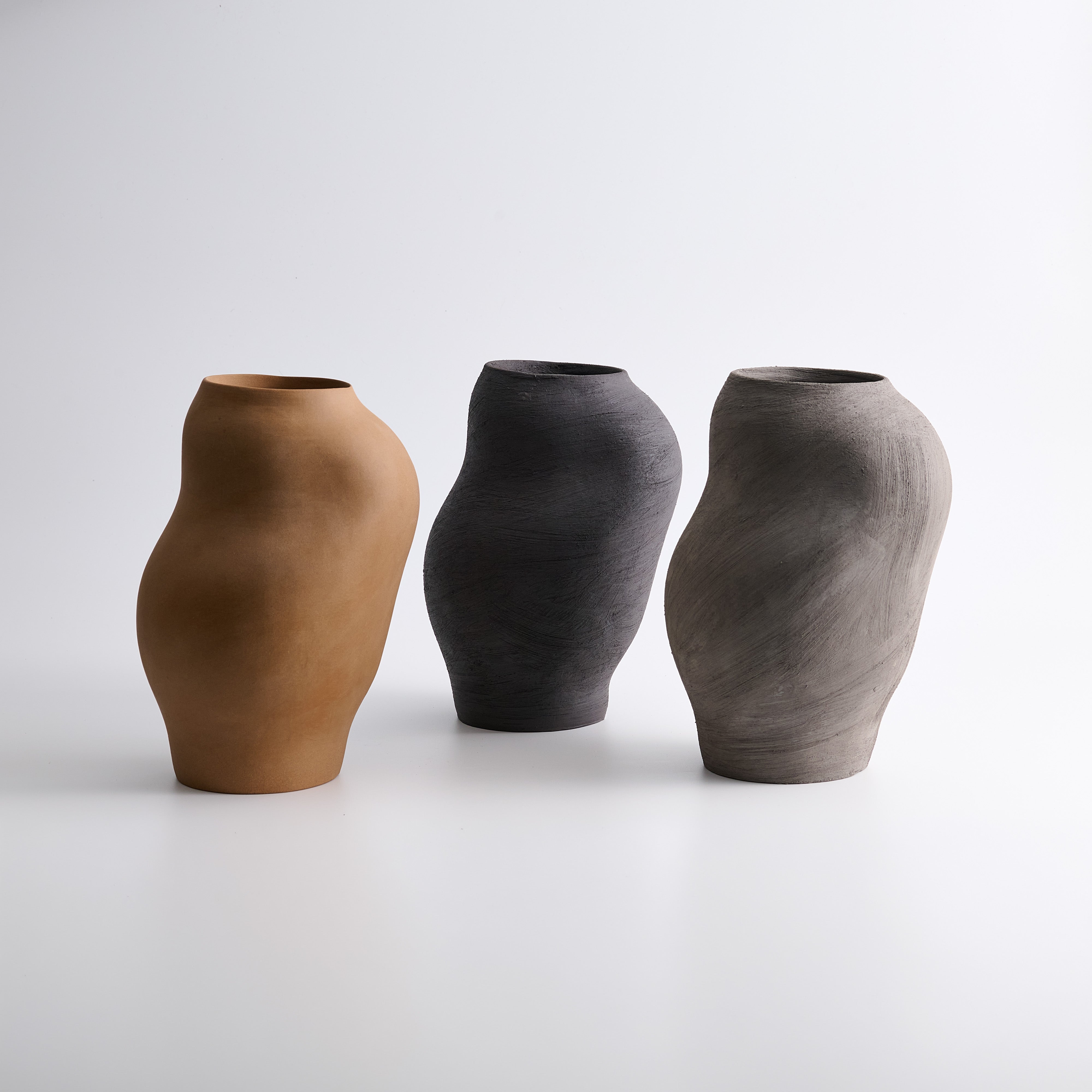 Soaura - Vase & Soa - Candle Set - Black