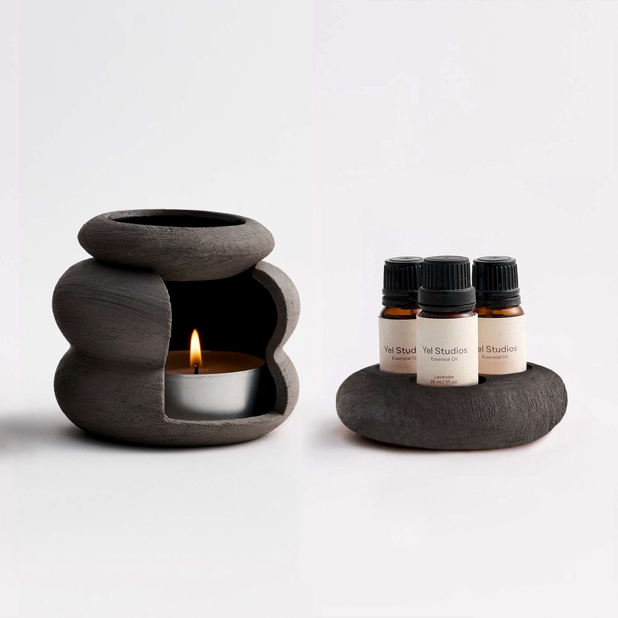 Aromatherapy Ritual Collection Set - Anthracite