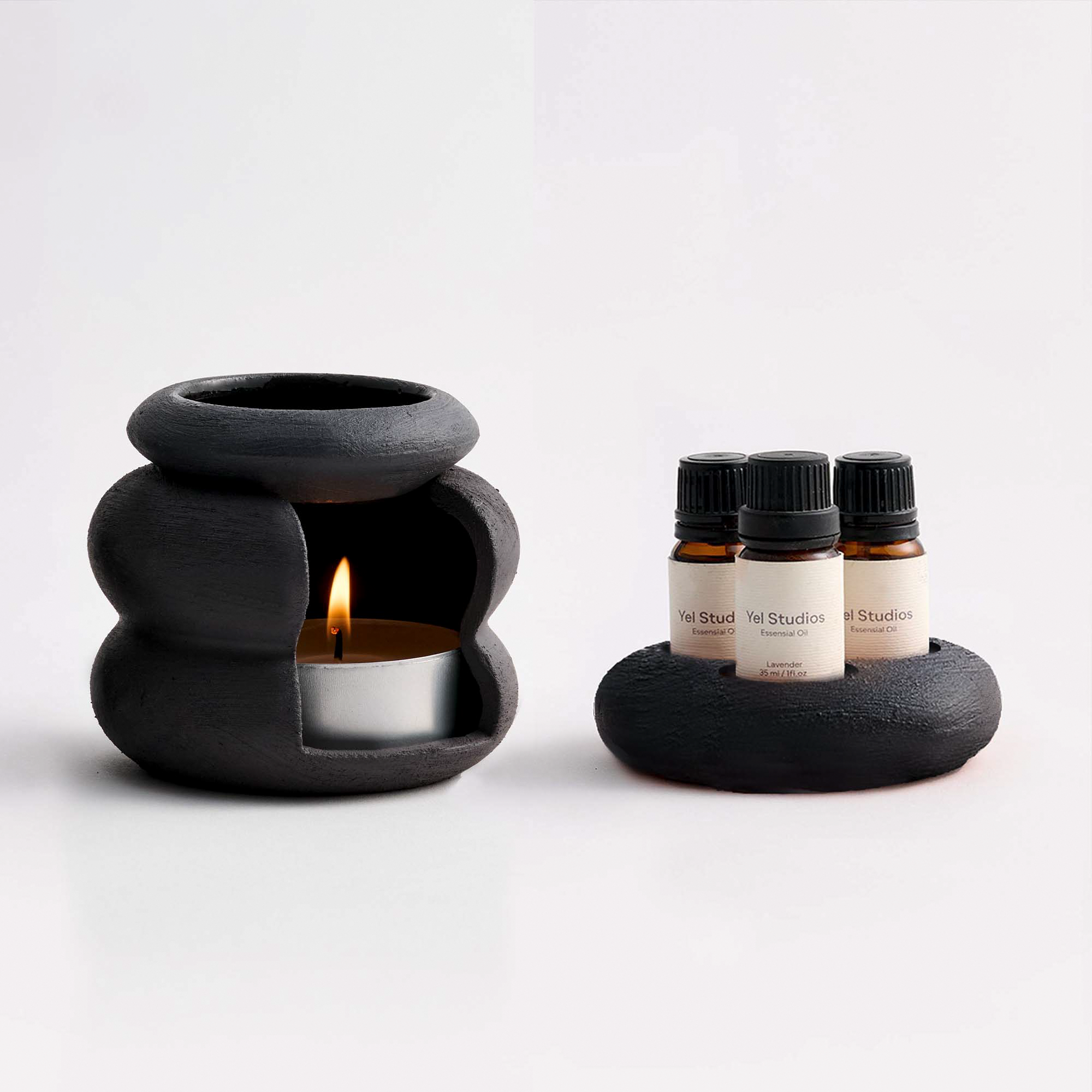 Aromatherapy Ritual Collection Set - Black