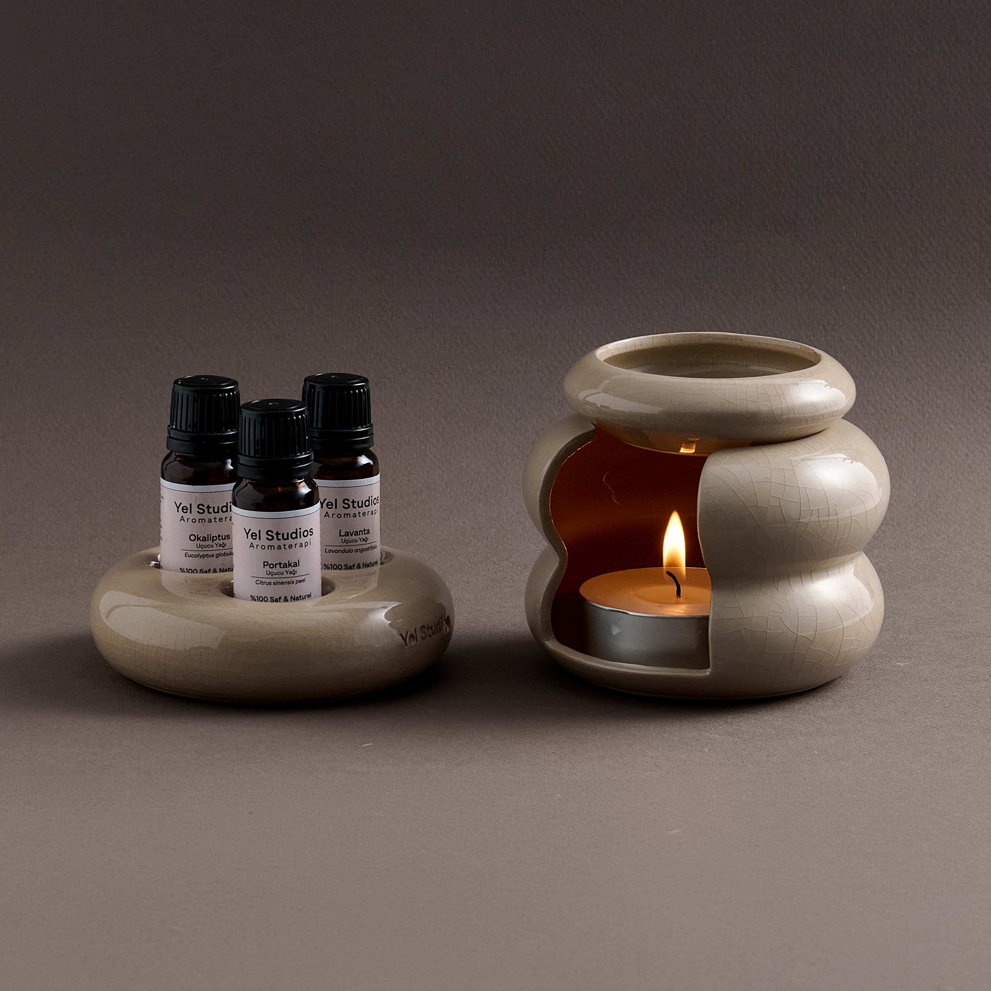 Aromatherapy Essential Oil & Soy Wax Candle Gift Set