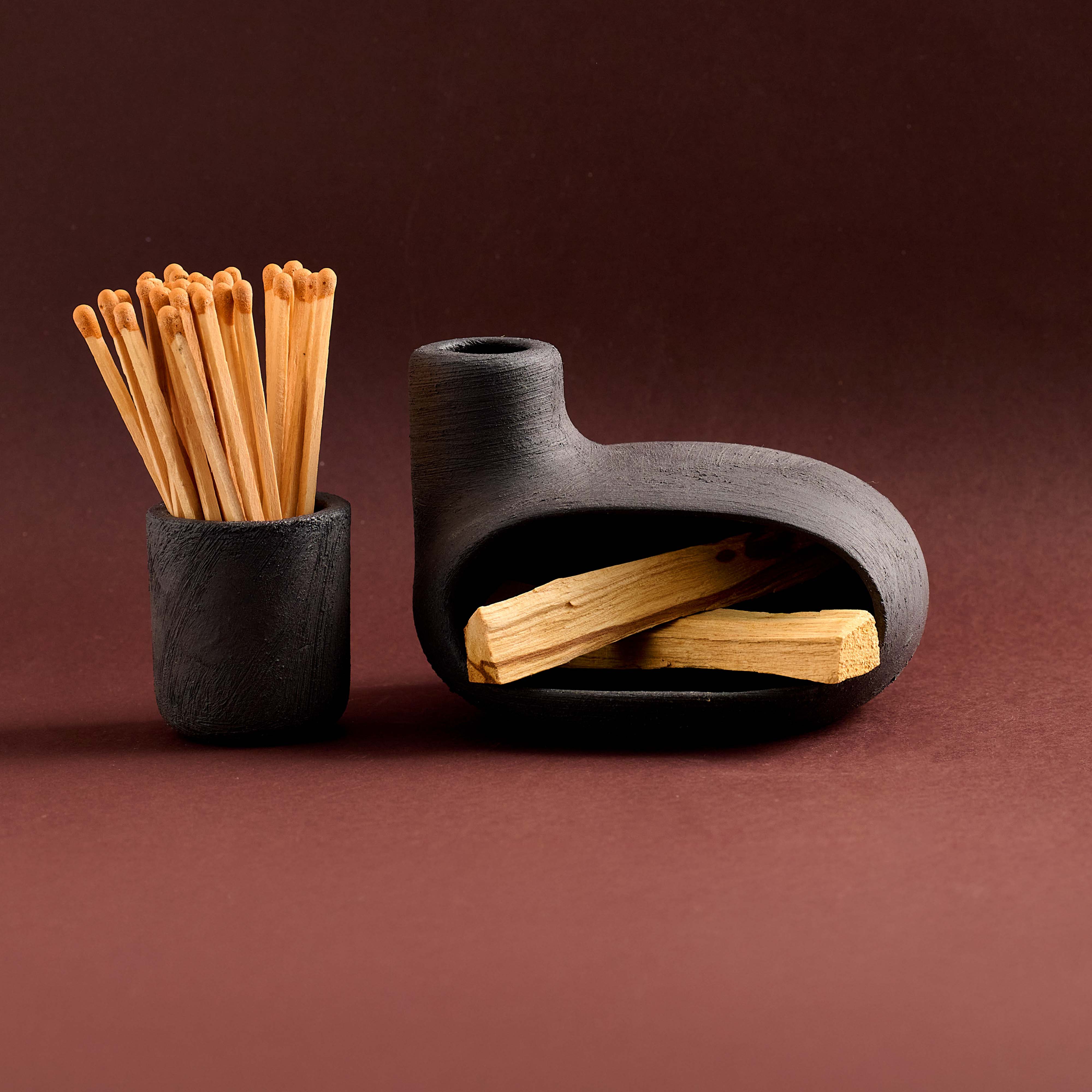 Ritual Gift Set – Candle Holder & Incense Holder