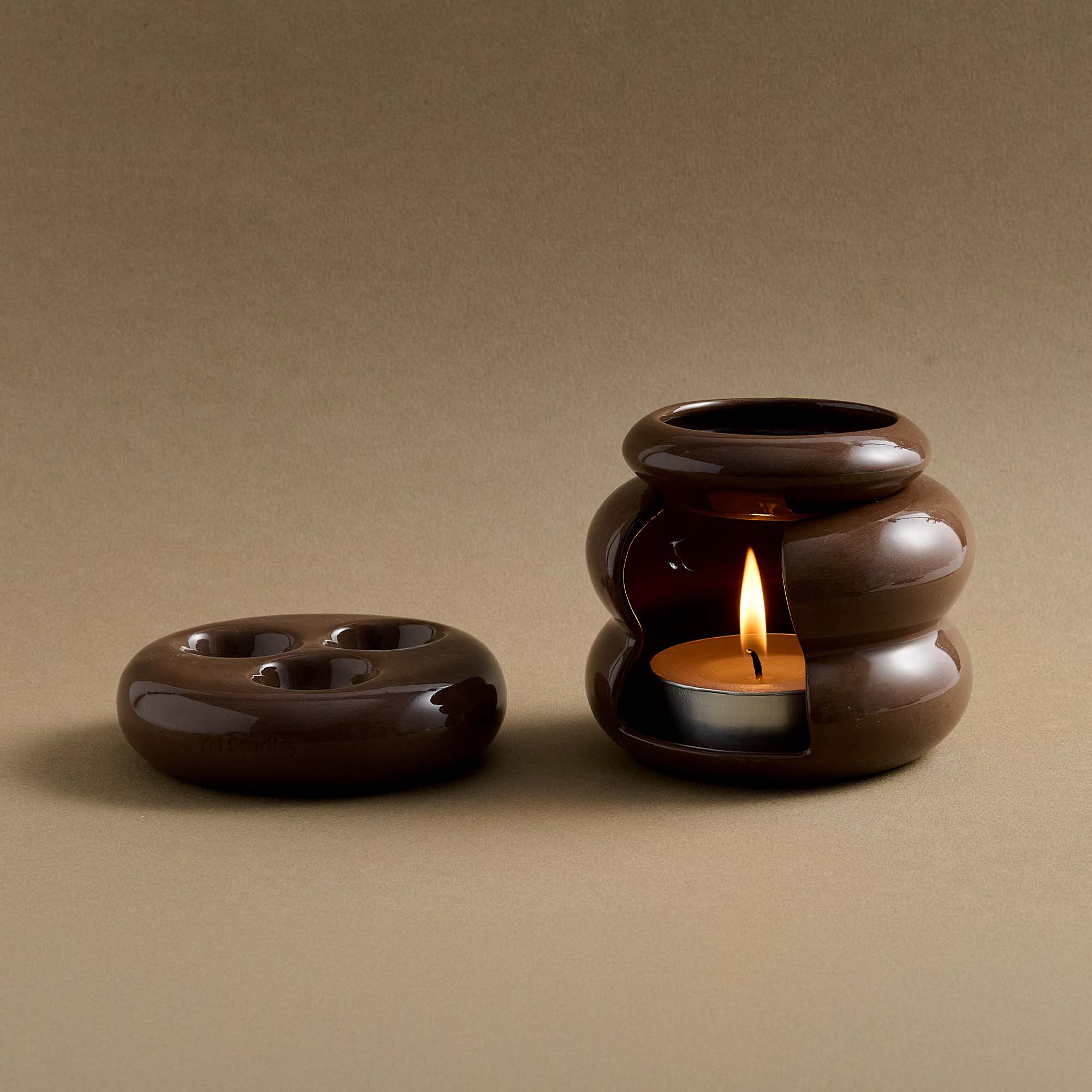 Bee - Oil Burner & Essential Oil Stand Set
