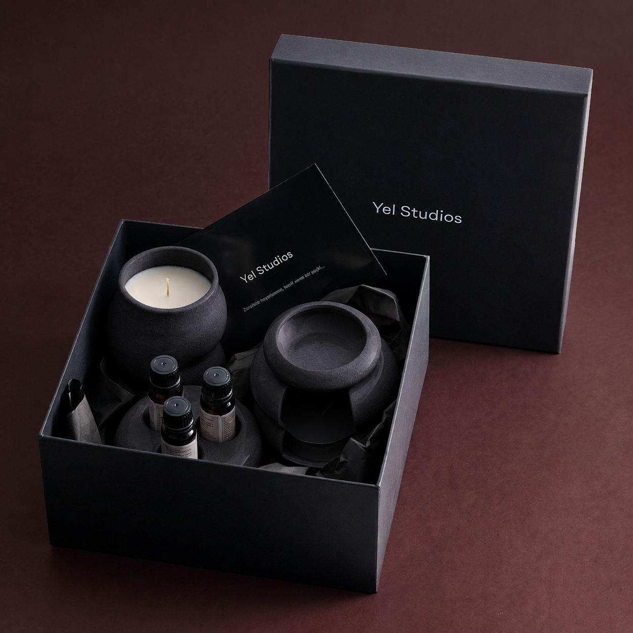Aromatherapy Essential Oil & Soy Wax Candle Gift Set