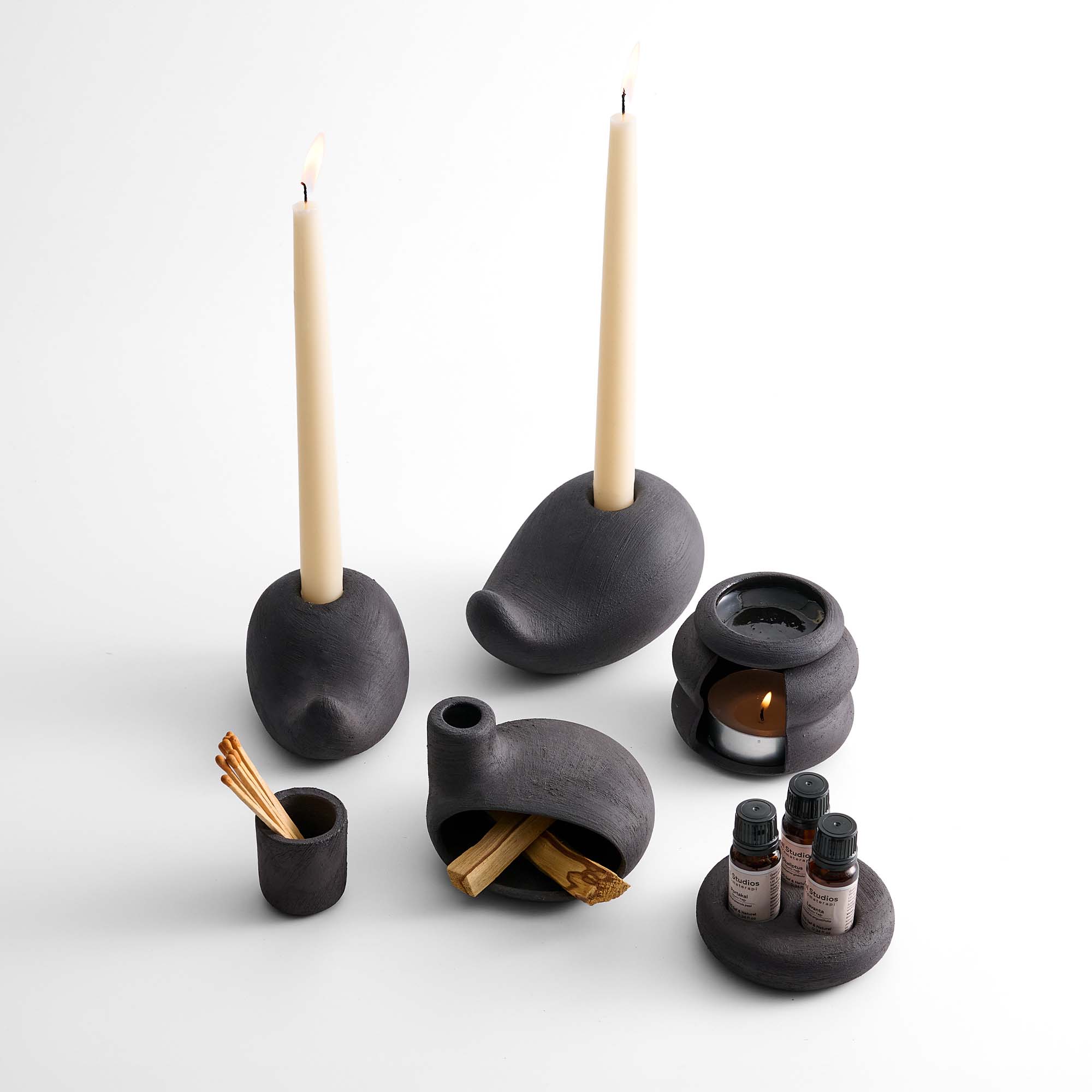 Aromatherapy Ritual Collection Set - Black