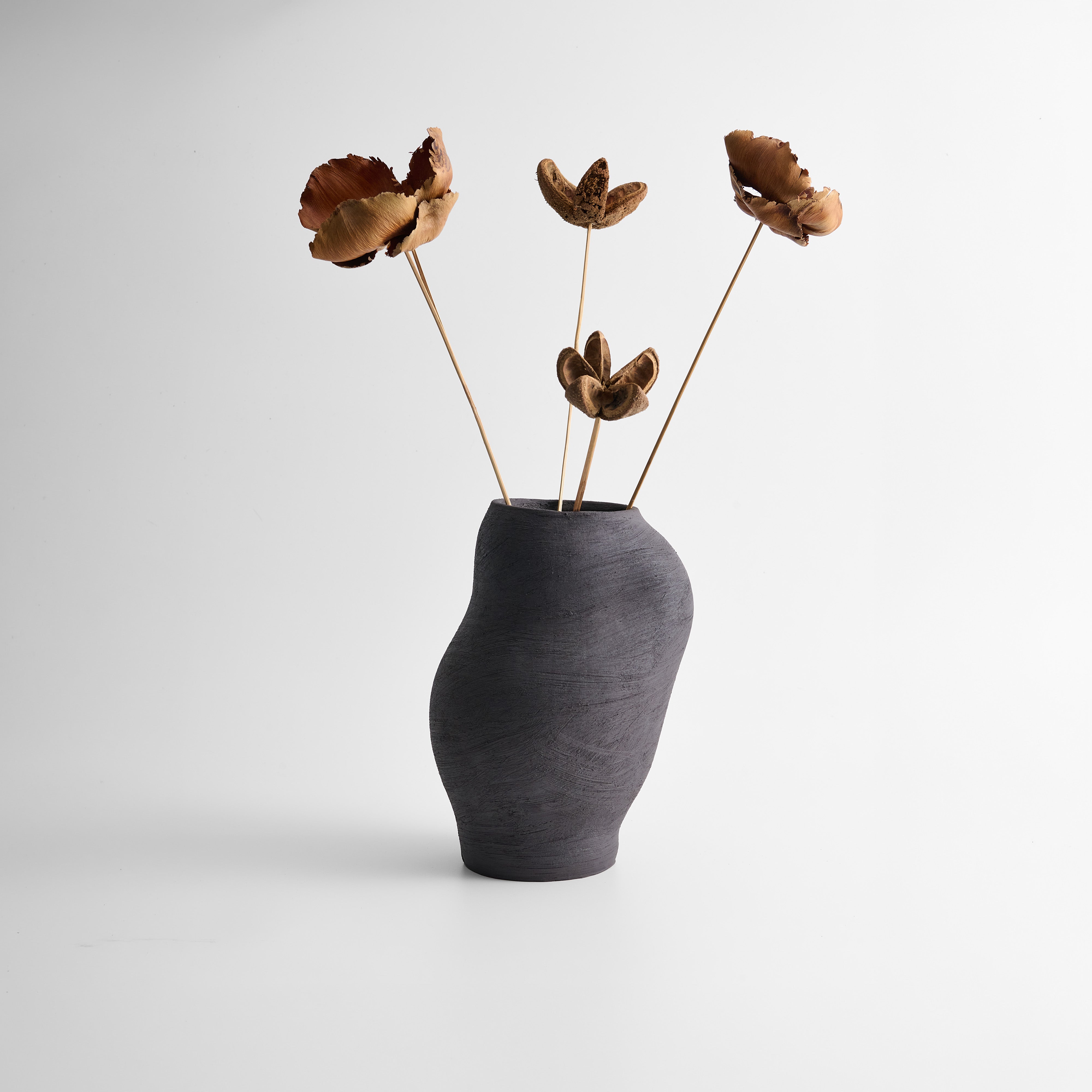 Soaura - Vase & Soa - Candle Set - Black