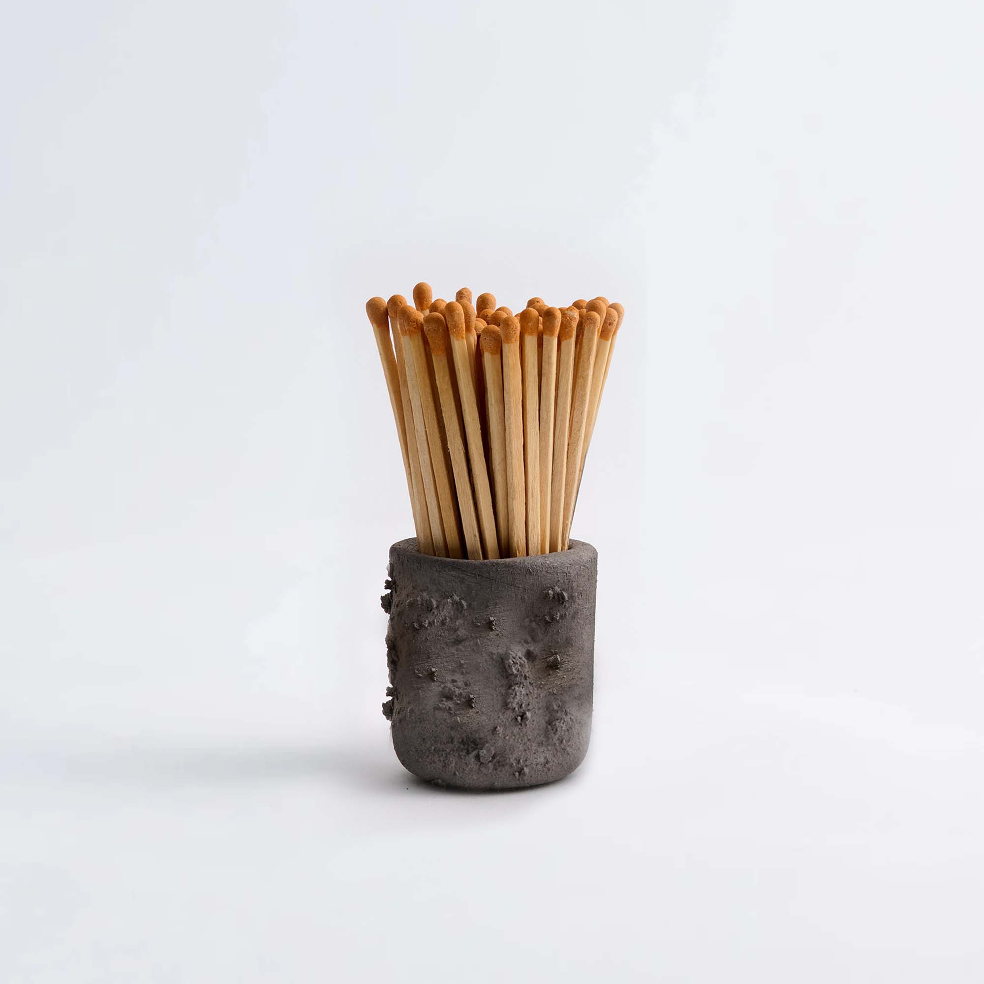 Handmade Ceramic Matchstick Holder & Incense Storage