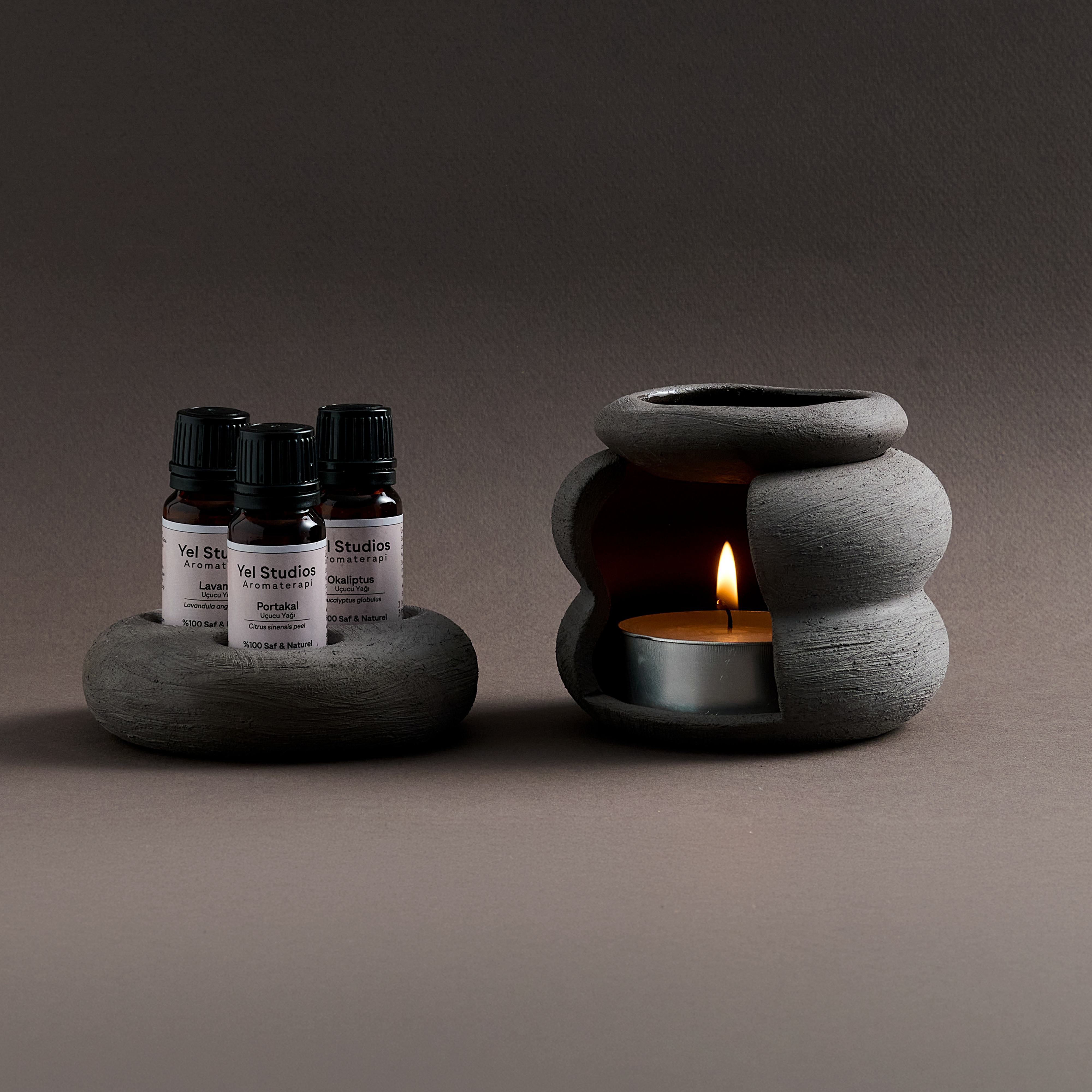 Aromatherapy Essential Oil & Soy Wax Candle Gift Set