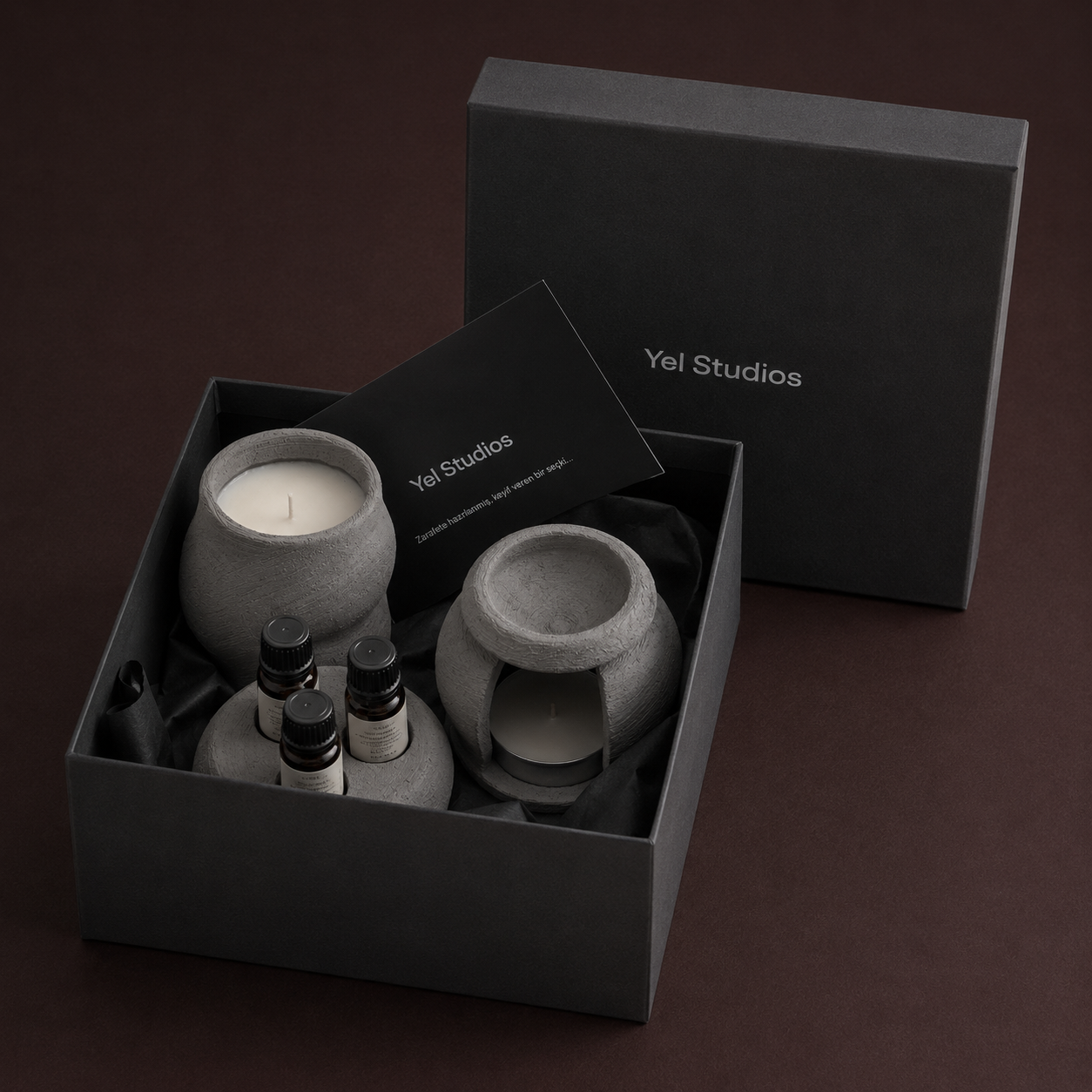 Aromatherapy Essential Oil & Soy Wax Candle Gift Set